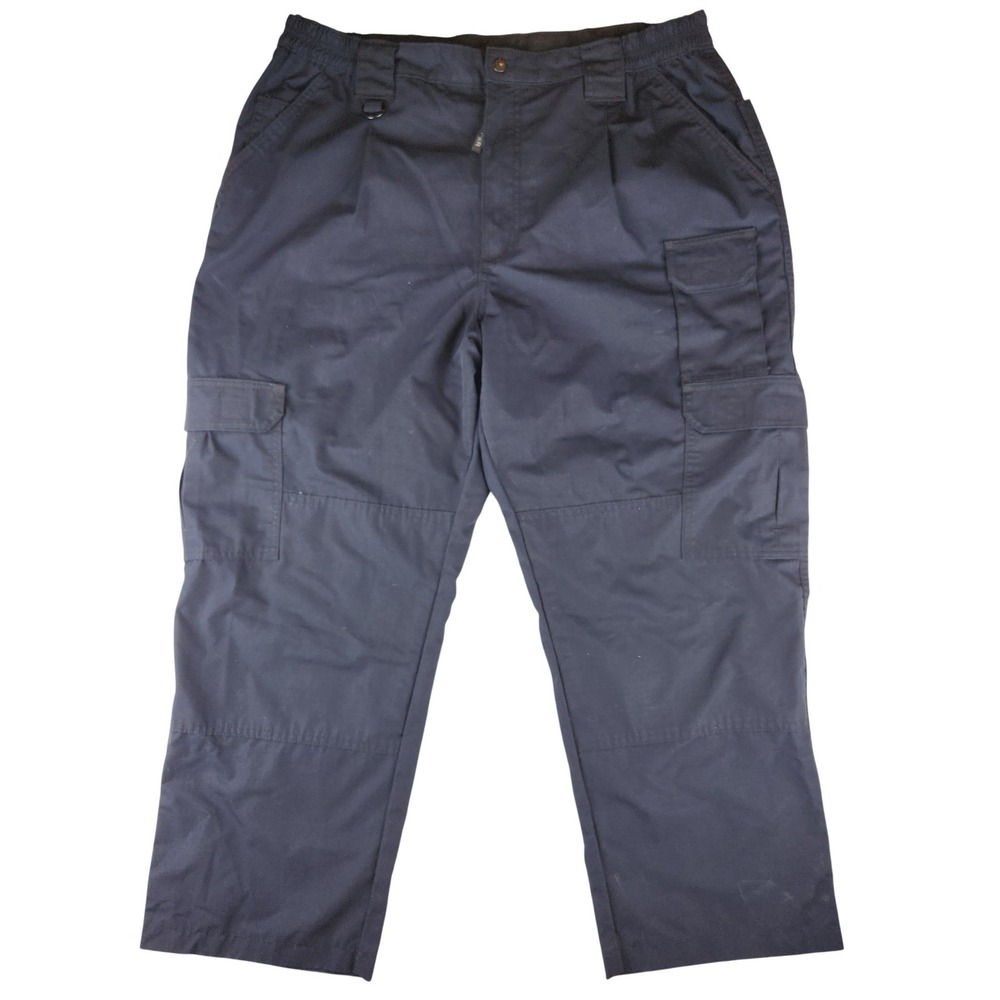 Propper Mens Tactical Cargo Pants Navy Blue Ripstop F5252 42x30 Utility Workwear